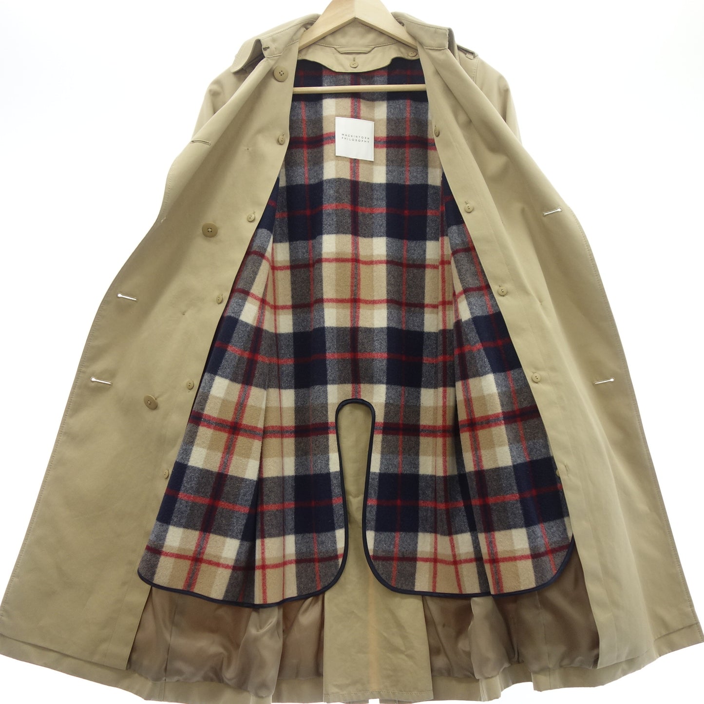 MACKINTOSH PHILOSOPHY Trench Coat with Liner Women's Beige 36 MACKINTOSH PHILOSOPHY [AFA19] [Used] 