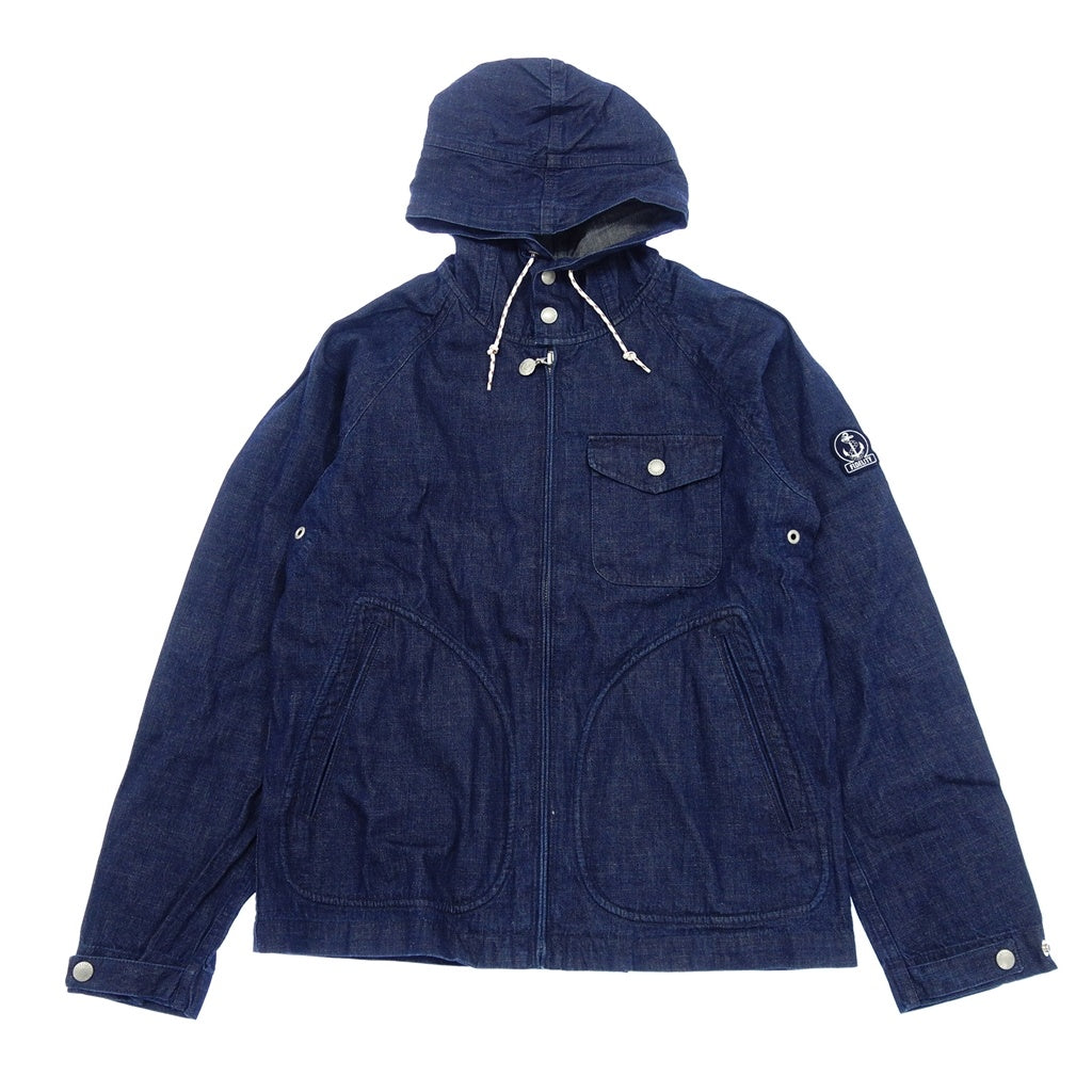 Like new◆Fidelity Denim Marine Parka Men's Indigo Size S FIDELITY [AFB6] 