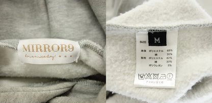 二手 ◆Mirror Nine Parka Bag Logo 女士灰色 尺寸 M MIRROR9 [AFB32] 