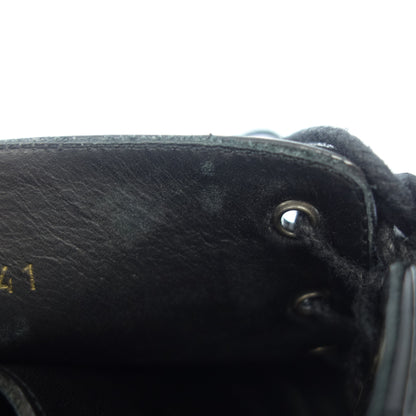 Balenciaga Leather Boots Square Toe 579684 Men's Black 41 BALENCIAGA [AFD9] [Used] 