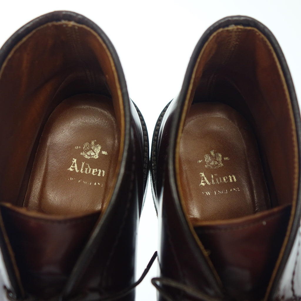 Used ◆Alden Leather Shoes Chukka Boots 1339 Cordovan Men's US7 Brown ALDEN [LA] 