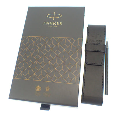 極美品◆パーカー インジェニュイティ ブラックGT 5th ペン 黒 箱付き PARKER【AFI18】