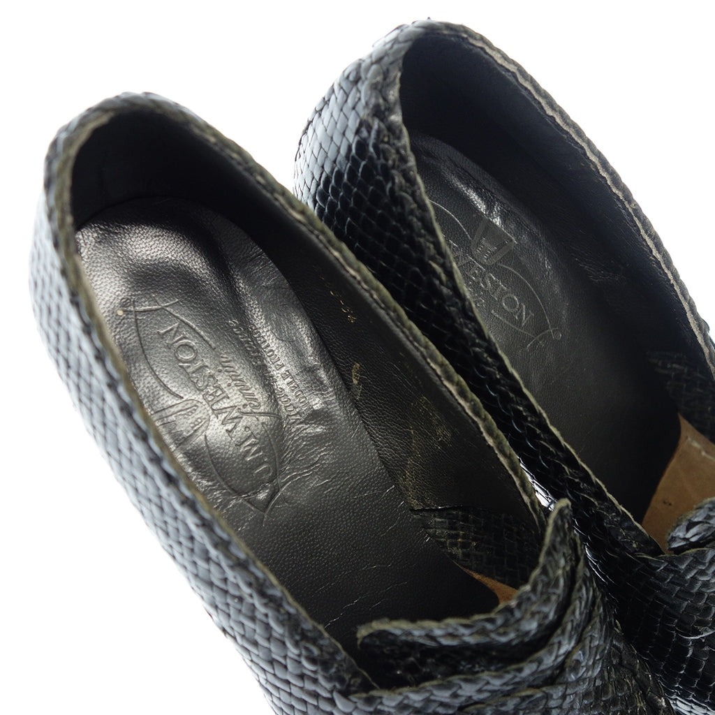 二手 JMWESTON 皮鞋 乐福鞋 鞋跟 漆皮 037 女式 4C 黑色 JMWESTON [AFC21] 