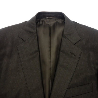 Good condition ◆ Ermenegildo Zegna Suit Setup 2112R7 Striped Men's Navy Size 50R Ermenegildo Zegna [AFB31] 