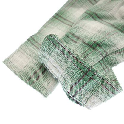 Used ◆Sugar Cane flannel shirt men's green SUGAR CANE [AFB11] 