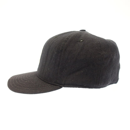 二手 ◆New Era 5950 帽子纽约洋基队正品钻石系列 7-3/8 尺寸黑色 NEW ERA [AFI23] 