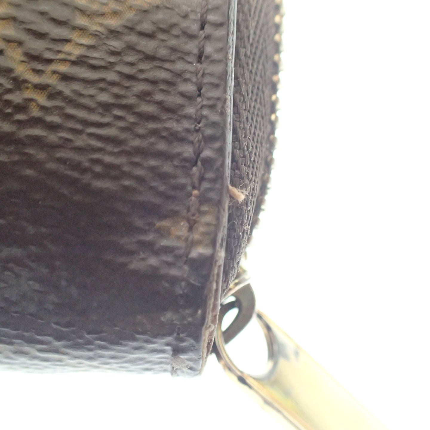 二手 ◆Louis Vuitton Monogram Zippy 零钱包 M60067 棕色 LOUIS VUITTON [AFI12] 