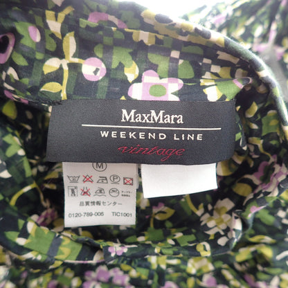 Max Mara Weekend Shirt All Over Pattern Women's Multi Color 40 MAXMARA WEEKEND [AFB18] [Used] 