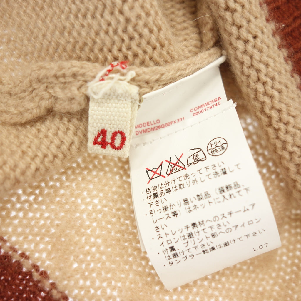 中古◇マルニ モックネックニット レディース ベージュ サイズ40