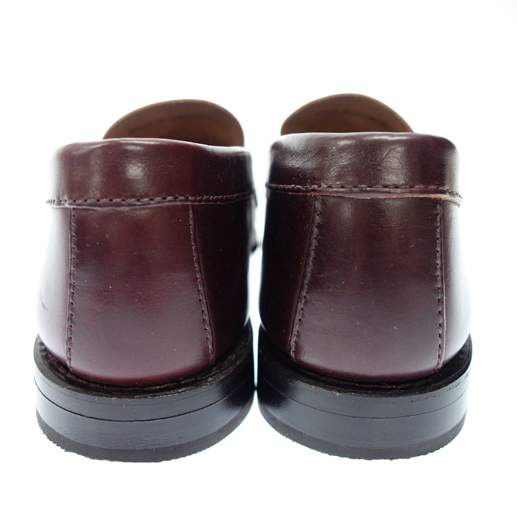 Very good condition ◆ Regal leather shoes coin loafers Horween Chrome Excel leather 51VR Men's Burgundy Size 26 REGAL [LA] 