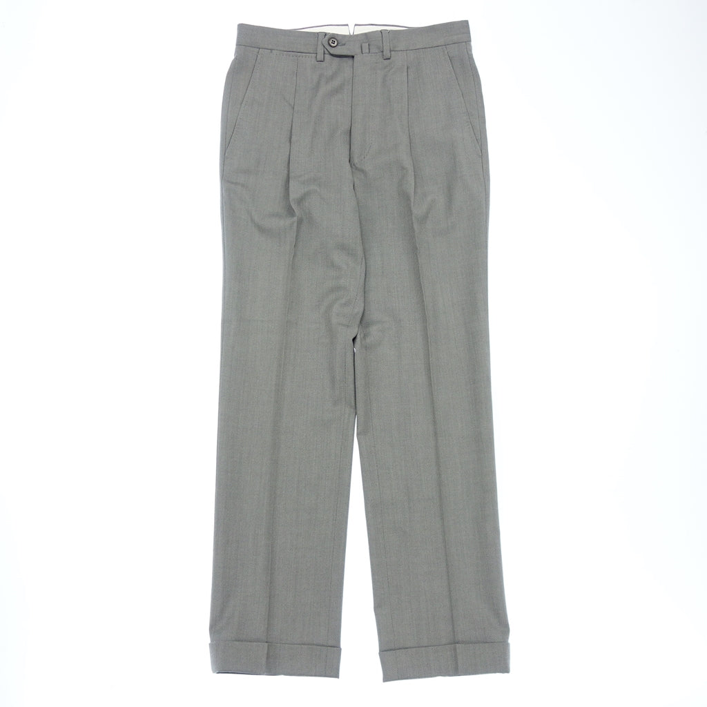 Good condition ◆ Ermenegildo Zegna slacks wool men's gray size 44 Ermenegildo Zegna [AFB44] 