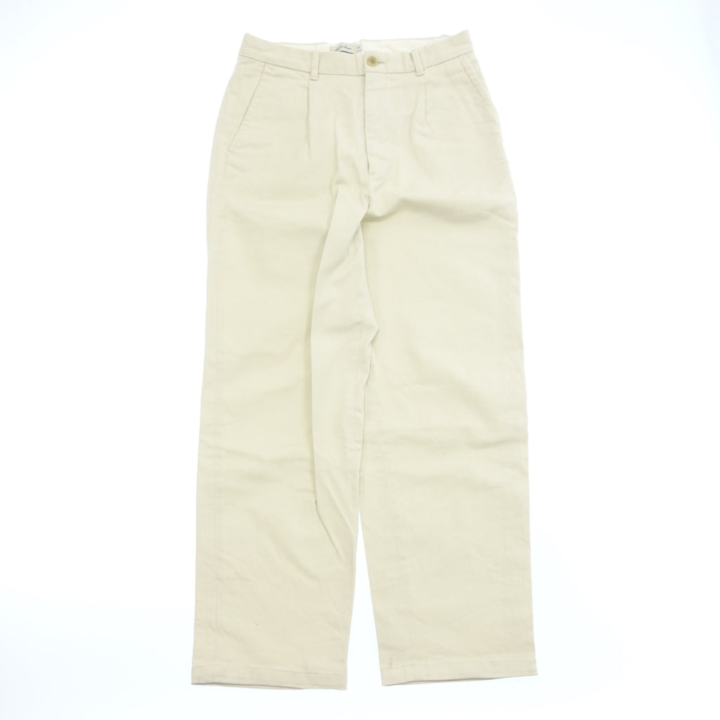 Good condition ◆Stephen Alan slacks cotton men's white S STEAVEN ALAN [AFB37] 