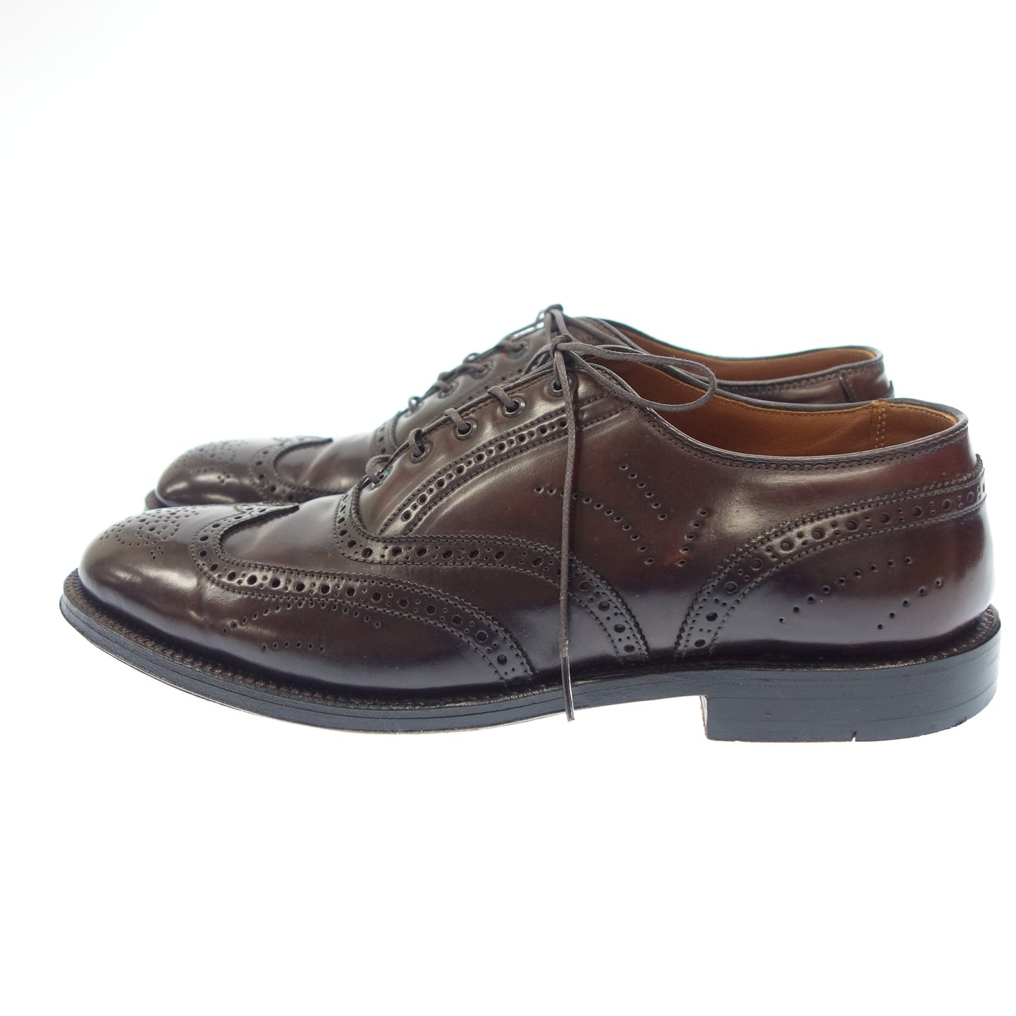 Good Condition ◆ Alden Leather Shoes 96070 Beams Custom Made Men's Brown 9D Alden BEAMS [AFC24] 