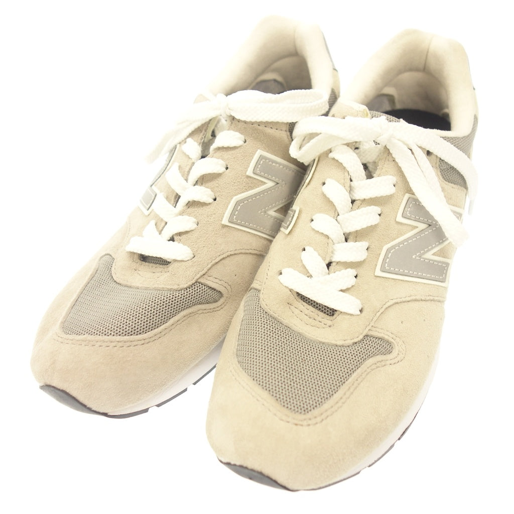 状况非常好 ◆ New Balance 运动鞋 MRL996 AG 女士 米色 24.5 厘米 new Balance [AFC33] 