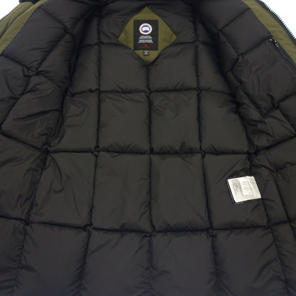 極美品◆カナダグース ダウンジャケット 4567M シタデル パーカー メンズ カーキ サイズM CANADA GOOSE CITADEL PARKA【AFA12】