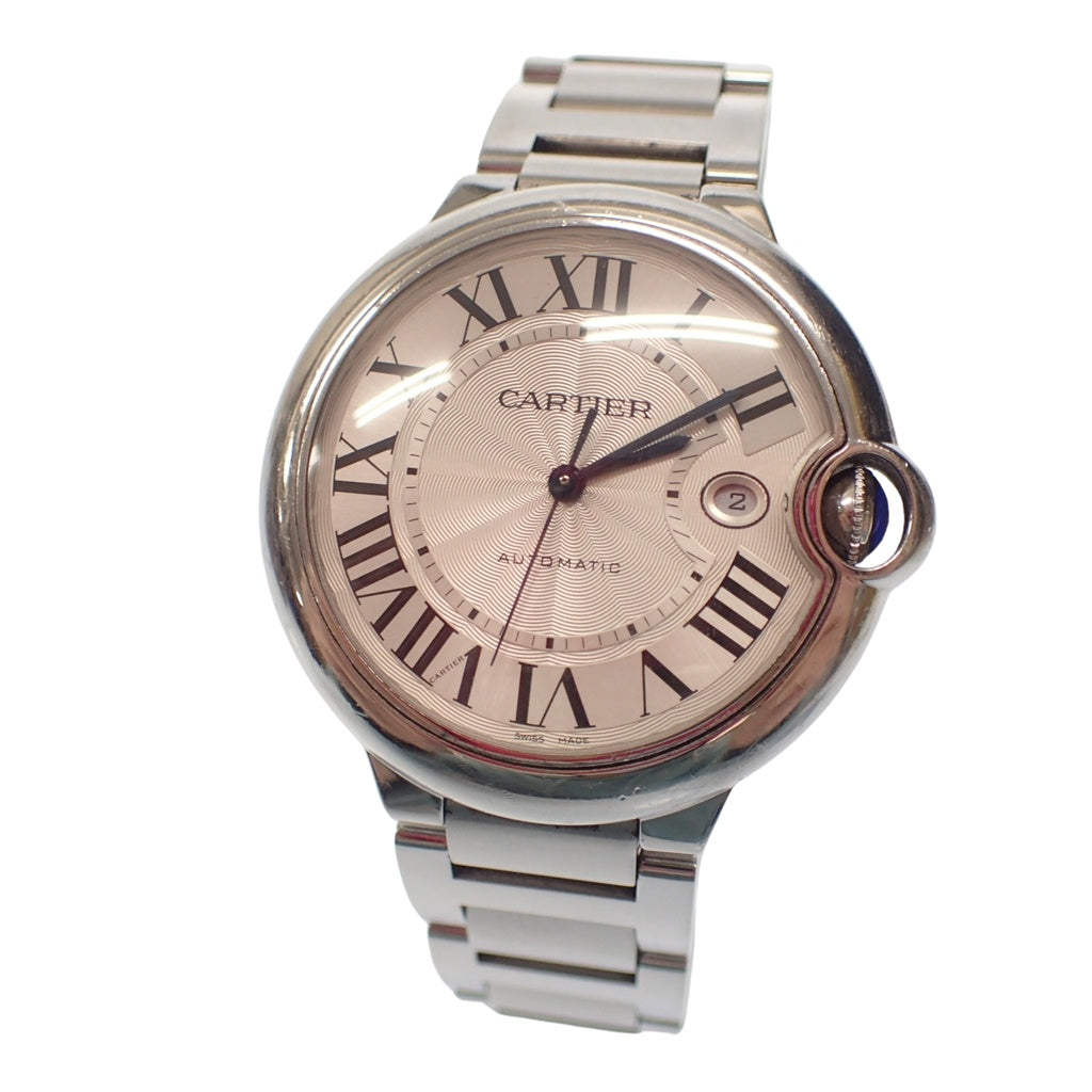 中古◆カルティエ 腕時計 バロンブルーLM W69012Z4 シルバー系 Cartier【AFI21】