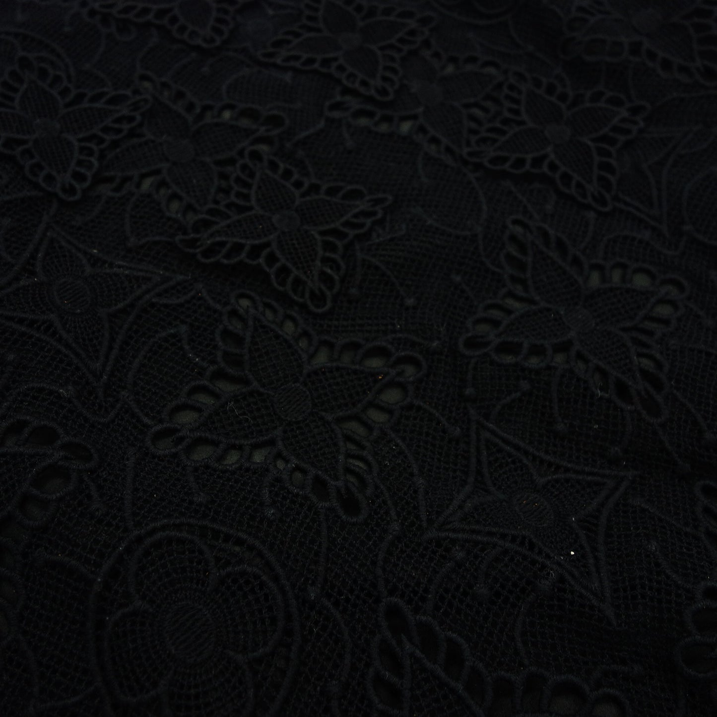 LOUIS VUITTON Tops Lace Design Monogram Women's Black LOUIS VUITTON [AFB23] [Used] 