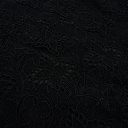 LOUIS VUITTON Tops Lace Design Monogram Women's Black LOUIS VUITTON [AFB23] [Used] 