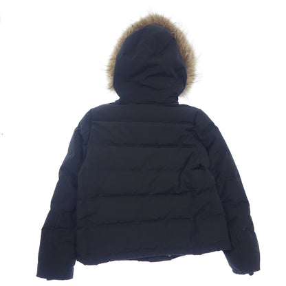 Used ◆DANTON down jacket 18A-FA-002 with fur ladies black size 36 DANTON [AFA18] 