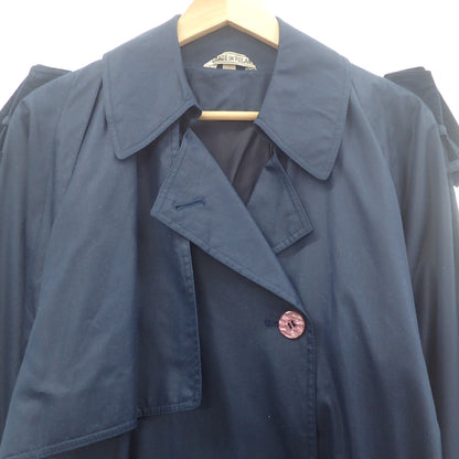 Good Condition ◆ Mia Trench Coat Women's Made in Poland Size 9 Women's Dark Blue 9 mia [AFA9] 