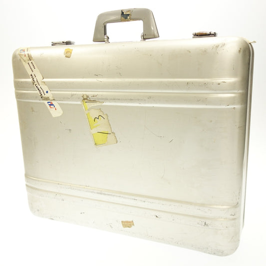 中古◆ゼロハリバートン アルミ アタッシュケース 大 シルバー ZEROHALLIBURTON