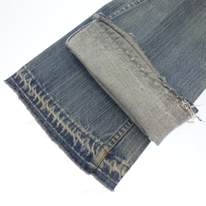 Used ◆ Levi's Denim Bell Bottom 646 Button Back 8 Talon ZIP 1974-1980 W28 L30 Men's Levi's [AFB34] [Used] 