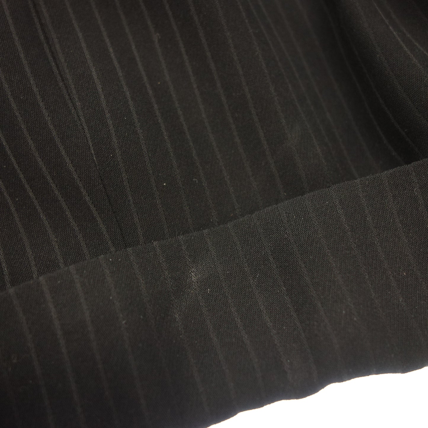 Good Condition◆Giorgio Armani Suit Setup Black Stripe Size 46 Men's GIORGIO ARMANI [AFA10] 