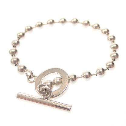 Good condition ◆ Gucci bracelet ball chain SV925 silver with box GUCCI [LA] 