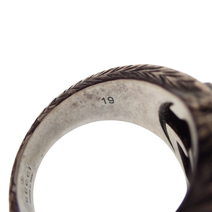 Good condition ◆ Gucci Ring Interlocking G No. 19 12g AG92 Silver GUCCI [AFI15] 
