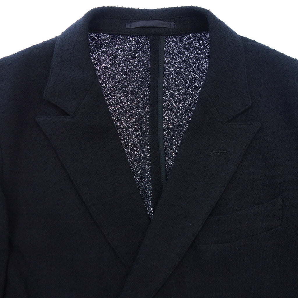 Good Condition ◆ Ships Double Breasted Jacket Cotton Pile Men's Navy SHIPS [AFB48] 