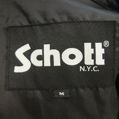 Good condition ◆ Schott Leather Coach Jacket Sheepskin 3111064 Black Size M Men's Schott [AFG1] 