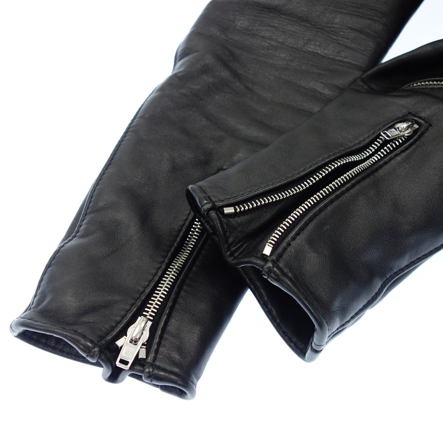 状况非常好 ◆ Lewis Leathers 皮夹克 Double Riders Cyclone 尺寸 34 黑色 Lewis Leathers [AFG1] 