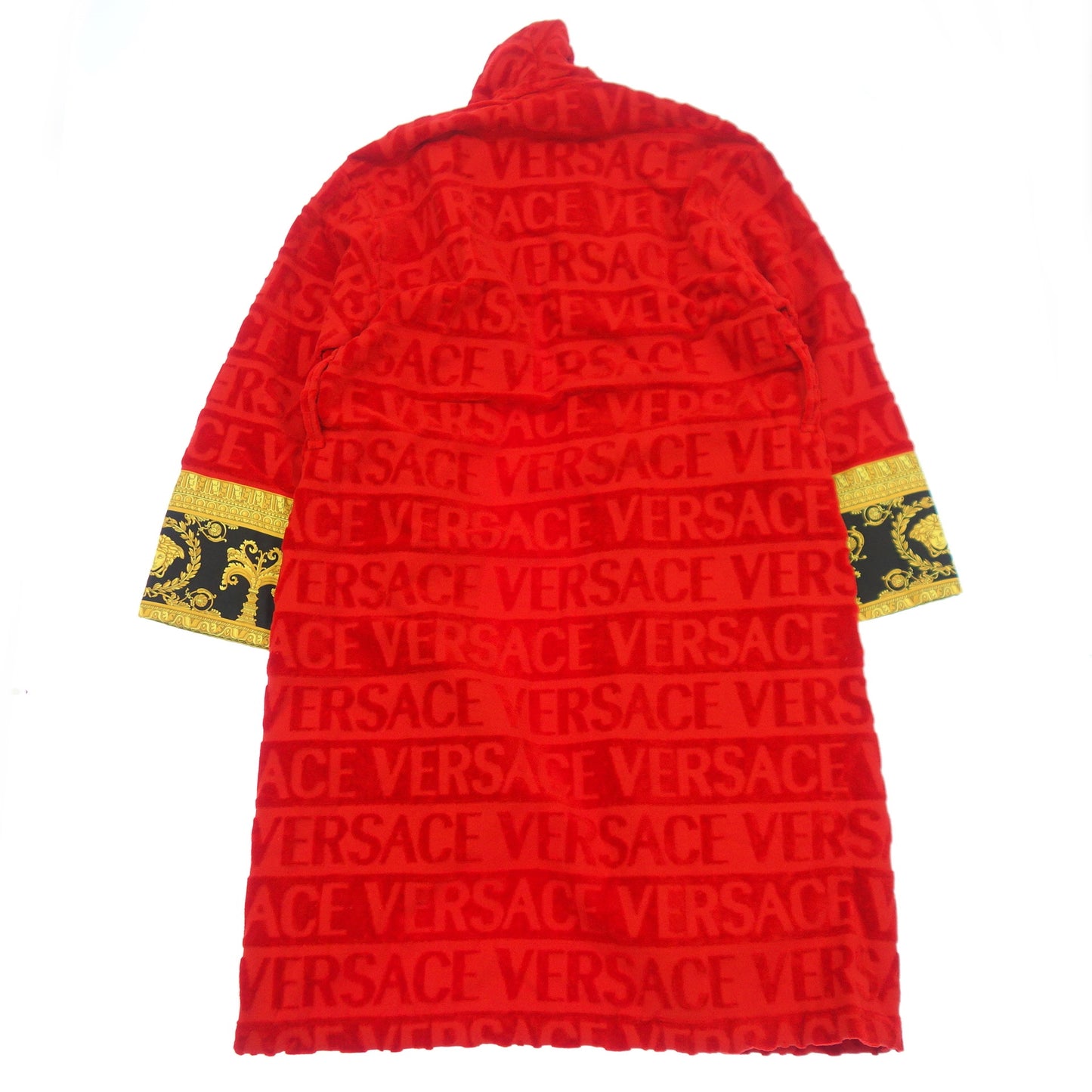 Very good condition◆Versace Gown Home Collection Men's Red L Versace [AFB41] 