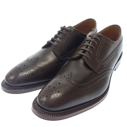 跟新品一样◆Regal 皮鞋 Wingtip 01 NR 男式 27 棕色 REGAL [AFC46] 