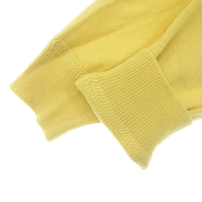 Gucci knit sweater cashmere 369063 men's yellow M GUCCI [FAB16] [Used] 