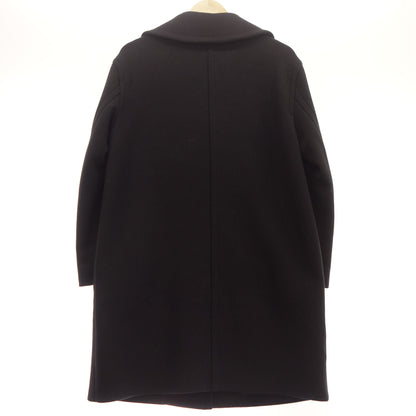 Used Mackintosh Melton Coat Size 8 Made in England Women's Black MACKINTOSH [AFA20] 