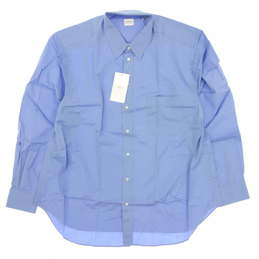 喜欢新品◆Armani COLLEZIONI 长袖衬衫男式蓝色棉质尺寸 45 ARMANI COLLEZIONI [AFB54] 