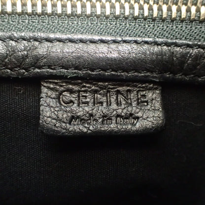 セリーヌ ハンドバッグ レザー ゴールド金具 CELINE【AFE11】【中古】