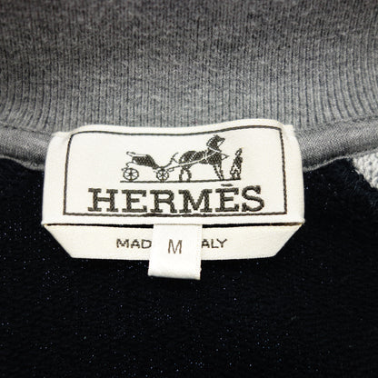 爱马仕 (Hermes) 夹克泰迪熊夹克系列 纽扣 银色五金 男士 黑色 M HERMES [AFB39] [二手] 