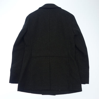 Used◆Burberry Black Label Napoleon Coat Wool Gray BURBERRY BLACK LABEL [AFB41] 