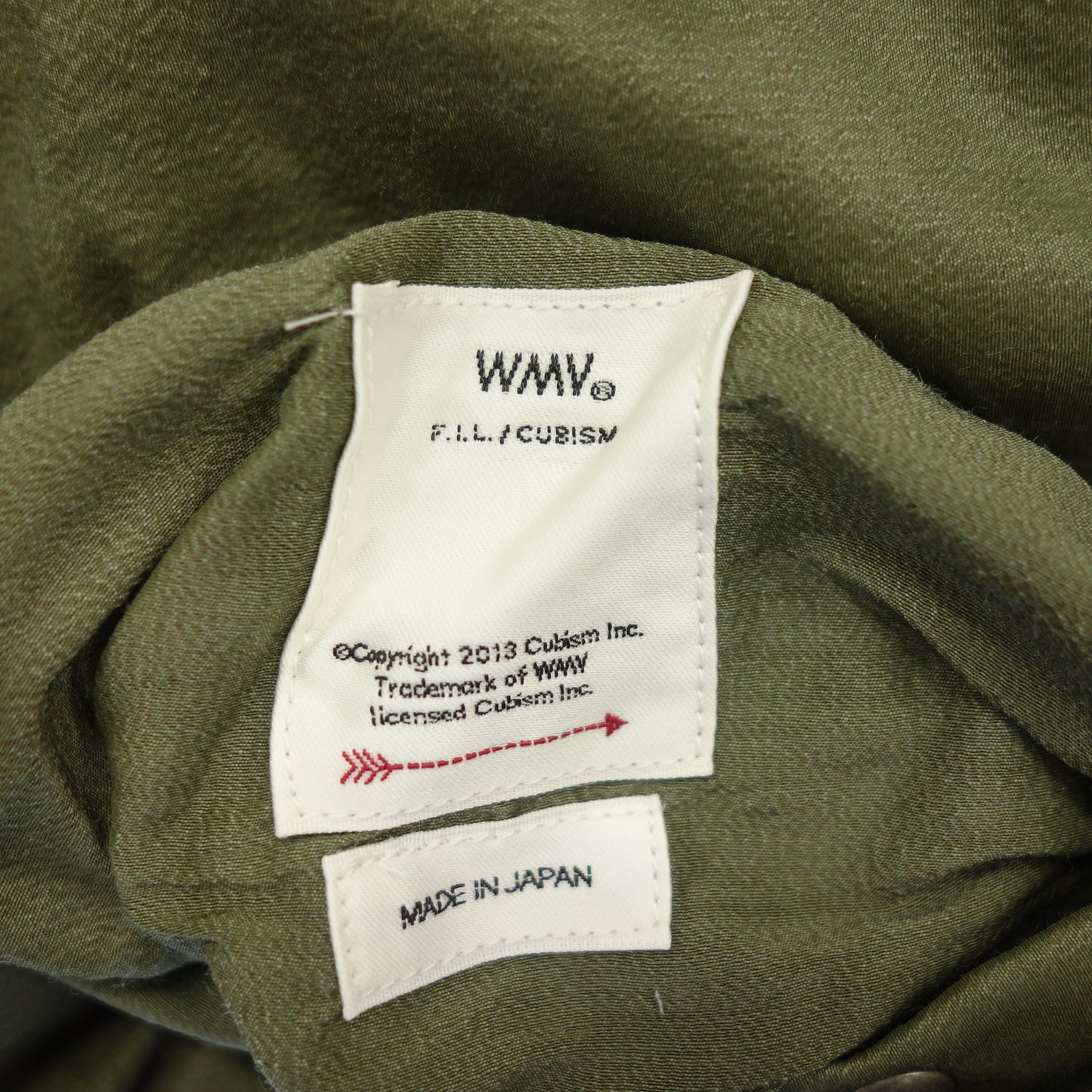 Like new◆WMV visvim liner coat LINER COAT W 2023SS 0323105013005 Ladies size 0 Green nylon WMV visvim [AFA10] 