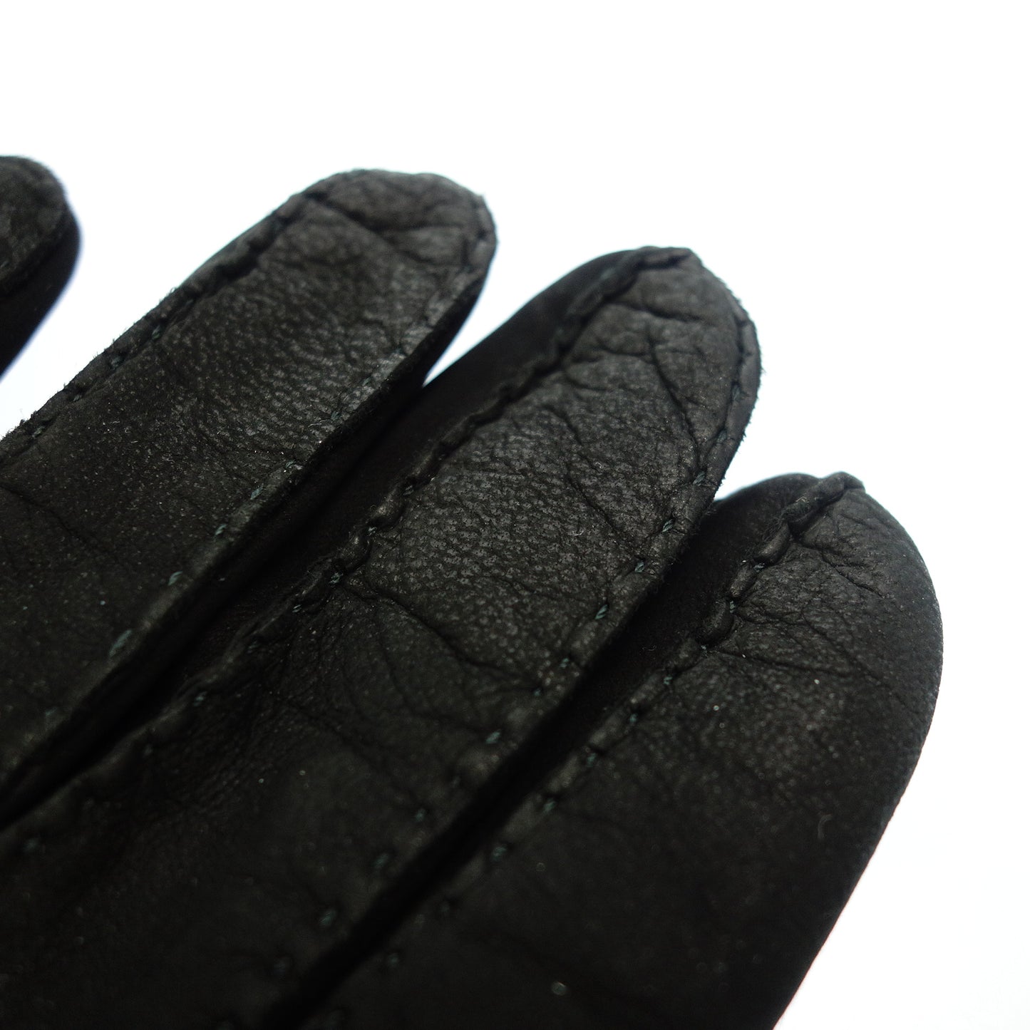 Yves Saint Laurent Suede Leather Gloves Black 9 YVES SAINT LAURENT [AFI20] [Used] 