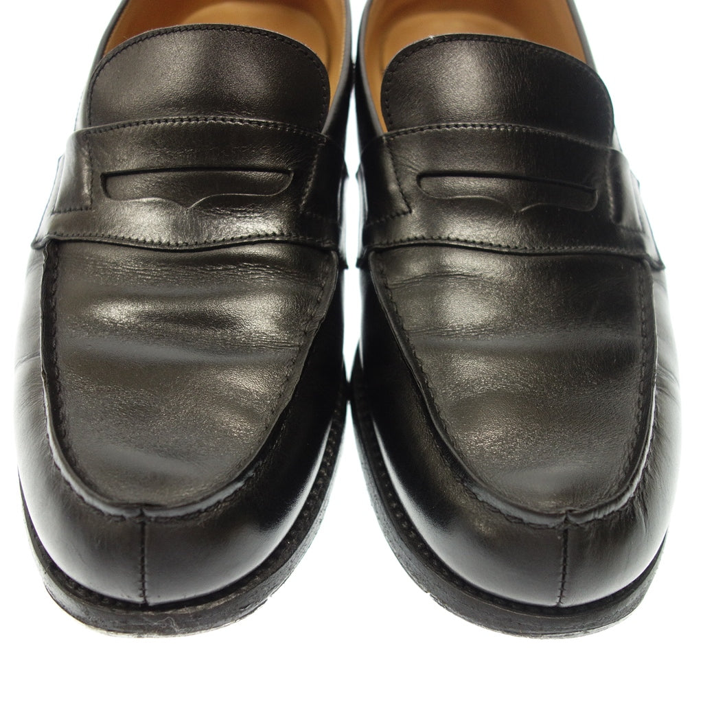 Good condition◆JMWESTON Leather shoes Signature loafers 180 Men's 6D Black JMWESTON [LA] 