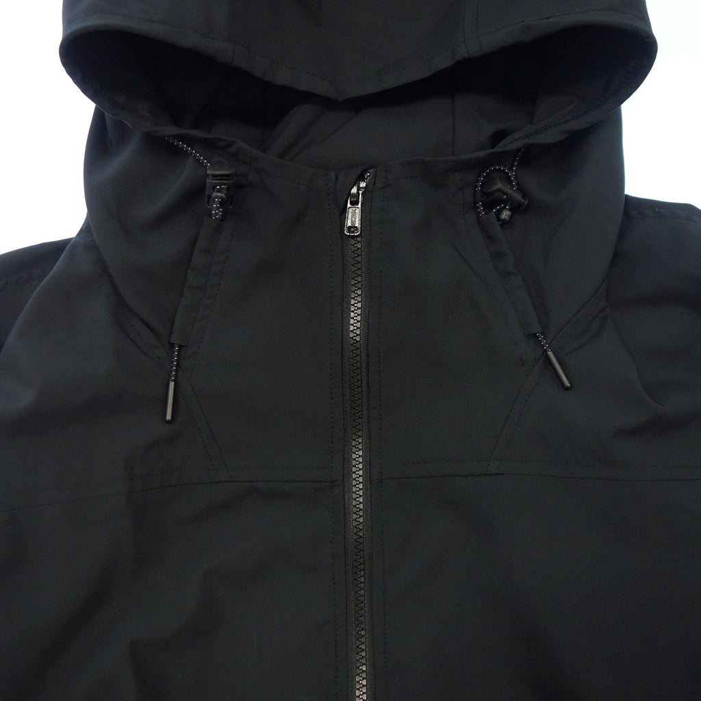 Very good condition ◆ Rad Blue Mountain Parka Zip Up Hood Cotton Men's S Black RADBLUE [AFB48] 