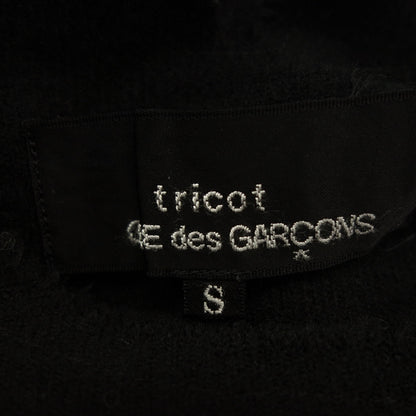 Good Condition◆Toriko Comme des Garcons Knit Tops TH-B033 AD2002 Black Size S Ladies tricot COMME des GARCONS [AFB17] 