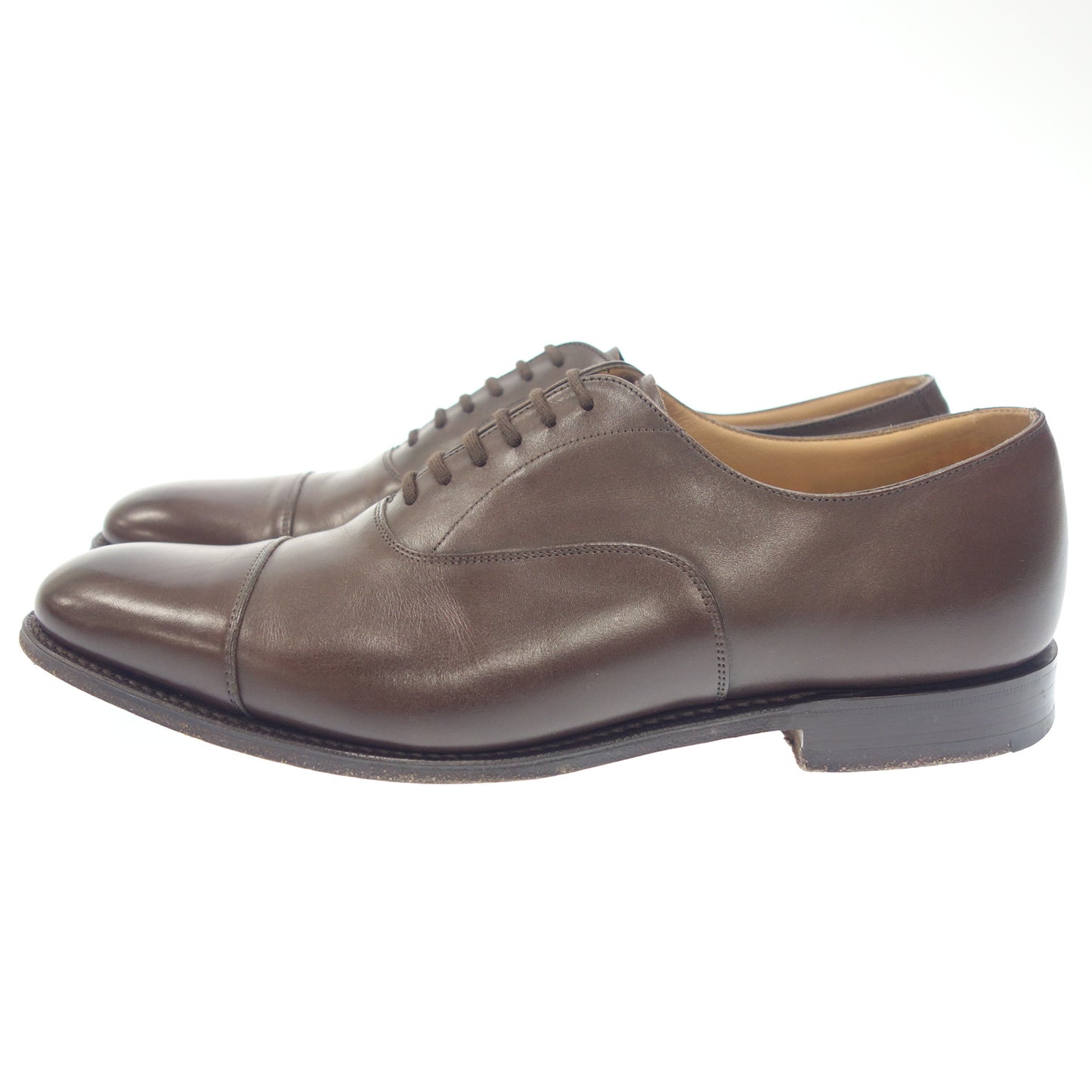 Good Condition ◆ Church's Straight Tip Shoes DUBAI 136 Last 5 Cities Leather Men's Brown Size 7F Church's [LA] 