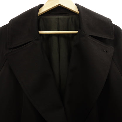 Very good condition ◆ Komori Cotton Gabber Tie Locken Coat 23SS X01-04001 Men's Black 2 COMOLI [AFA3] 