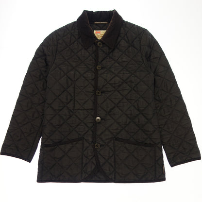 中古◆トラディショナル ウェザーウェア アウター キルティングジャケット メンズ サイズ40 ブラック系 Traditional Weatherwear【AFA18】