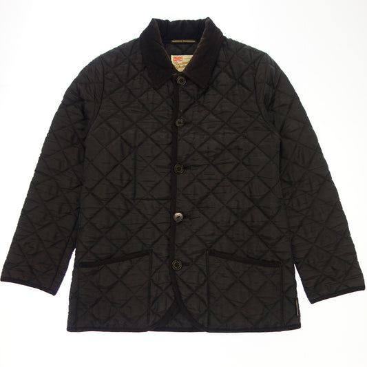 Used Traditional Weatherwear Outer Quilted Jacket Men's Size 40 Black Traditional Weatherwear [AFA18] 