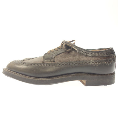 Used ◆Alden leather shoes golf full brogue men's size 6 brown ALDEN [AFC43] 